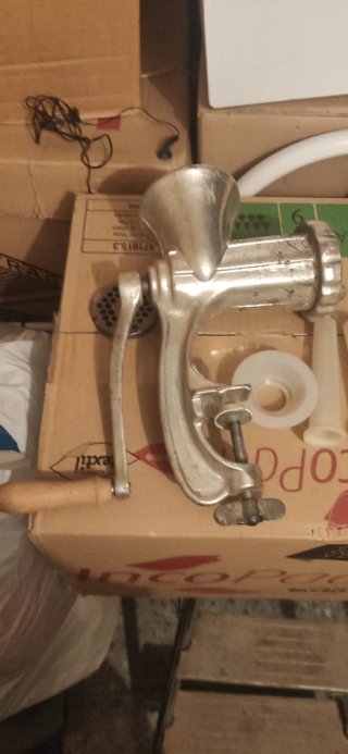 Picadora de carne manual