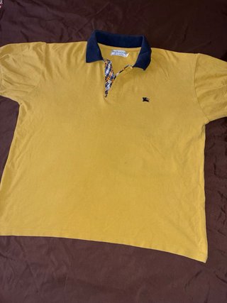 Polo Burberrys Vintage Amarillo Talla XL
