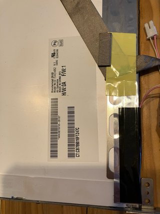 2 schermi portatili 15,4" AU Optronics B154EW02 V
