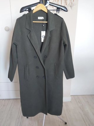 Abrigo verde Molly Bracken Talla M