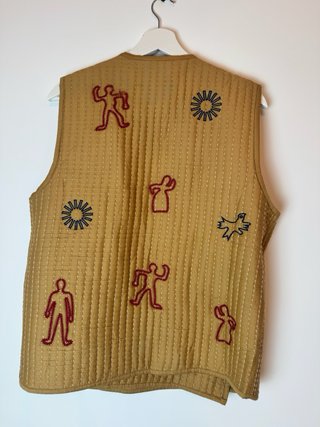Chaleco Bordado Zara L