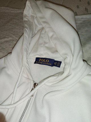 Chaqueta Polo Ralph Lauren Blanca Niño Talla M