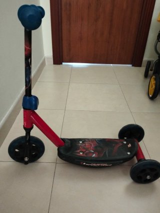 Patinete Infantil Spiderman 3 Ruedas