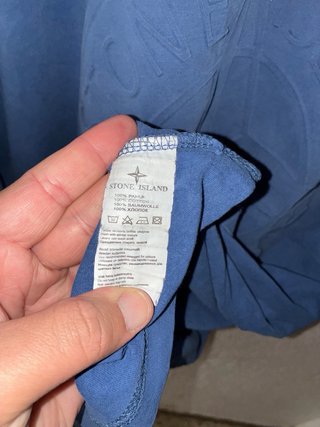 Camiseta Stone Island Azul Talla 5XL