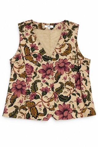 Chaleco floral Hoss Intropia Talla XL