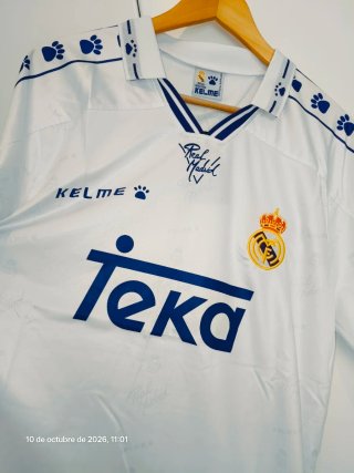 Camiseta Retro Real Madrid Kelme 96-97