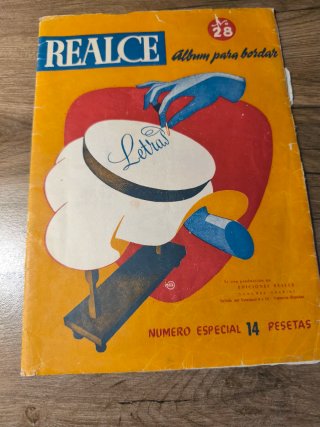 Revista Realce Album para bordar