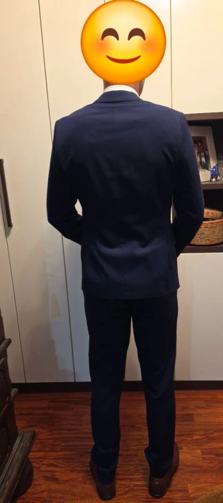 Traje azul El Corte Inglés