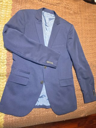 Traje azul El Corte Inglés
