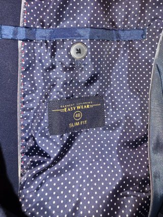 Traje azul El Corte Inglés