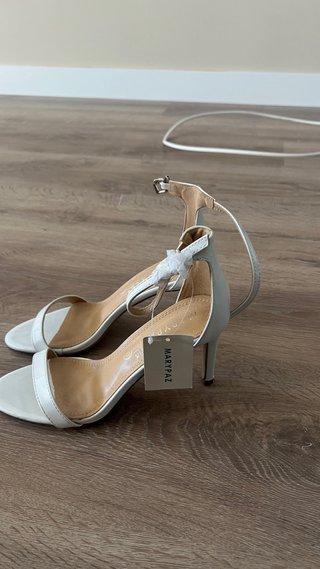 Sandalias Marypaz Blancas Tacon