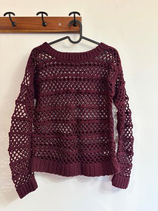 Jersey Calado Burdeos Talla S