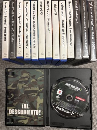 Juego Metal Gear Solid 3: Snake Eater (PS2)