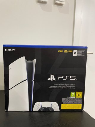 PS5 Slim Digital 1TB + mando + caja original