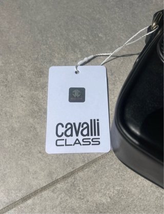Mala Cavalli Class preta elegante