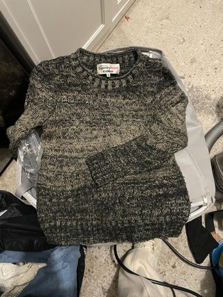 Jersey Superdry Lana Verde y Negro