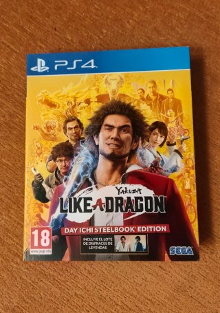 Yakuza: Like a Dragon (PS4) Steelbook