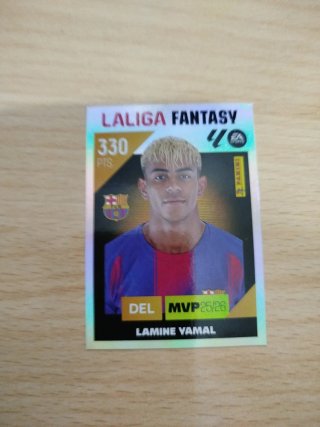 Cromo Lamine Yamal MVP Fantasy 25/26
