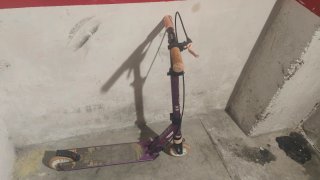 Patinete Oxelo Mid Morado