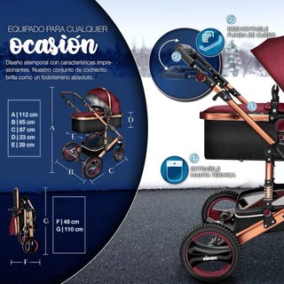 Carrito de bebé Kiduku 0-3 años