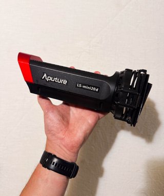 Aputure LS-mini 20d foco LED + accesorios