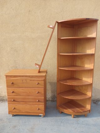 Conjunto de Muebles de Madera