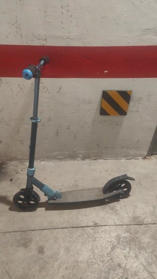 Patinete Oxelo Azul y Gris