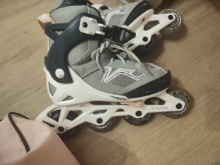 Patines en línea Oxelo ajustables con bolsa