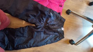 Pantalones de nieve Wedze rosas de 12 y 10 años