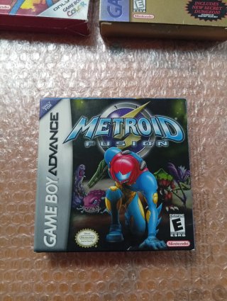 Metroid Fusion Game Boy Advance NTSC