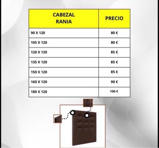 Canapé Abatible Blanco con Cabecero