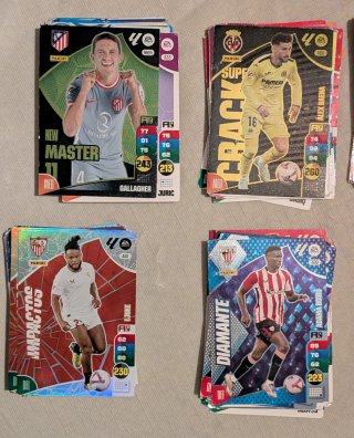Lote de 120 Cromos Adrenalyn Panini.