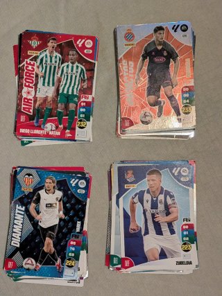 Lote de 120 Cromos Adrenalyn Panini.