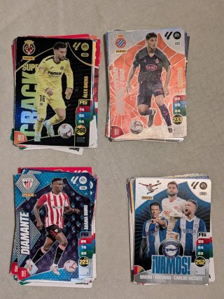 Lote de 120 Cromos Adrenalyn Panini.