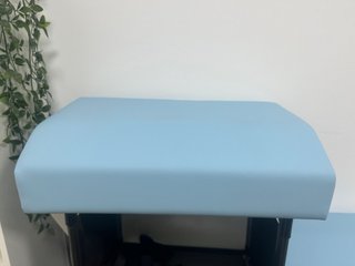Cuña azul de posicionamiento fisioterapia