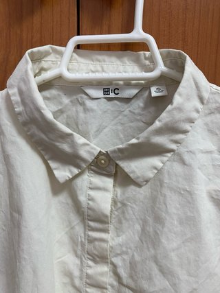 Camisa Uniqlo Talla XL Beige