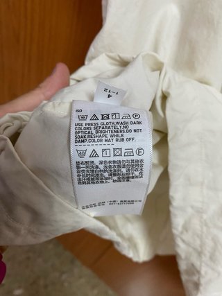 Camisa Uniqlo Talla XL Beige