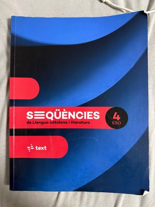 Seqüències de Llengua catalana i Literatura, 4 ESO