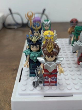 Set di figure Cavalieri dello Zodiaco