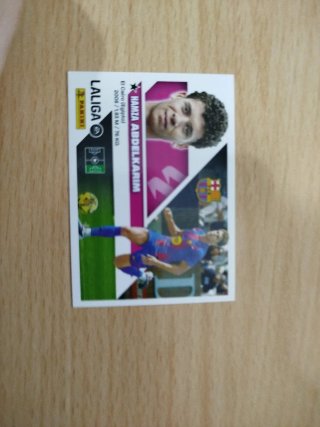 Cromo Rookie Hamza Abdelkarim FC Barcelona
