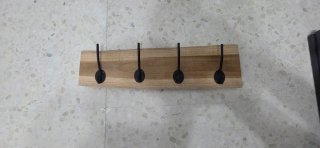 Perchero de pared Sklum