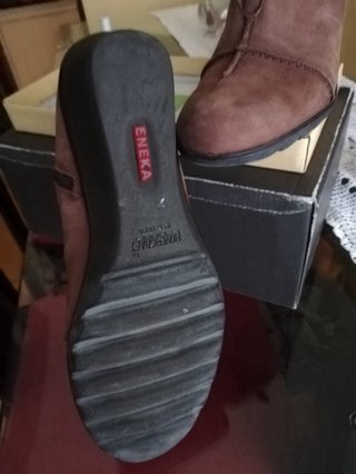 Botines de Ante y Piel Talla 37