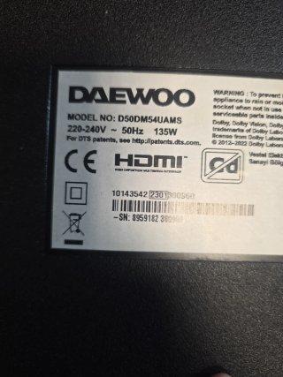 Despiece Repuesto TV Daewoo D50DM54UAMS