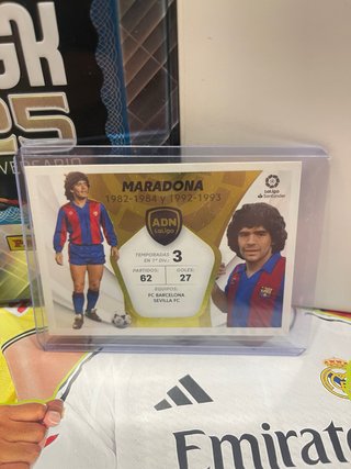 Cromo Maradona ADN LaLiga