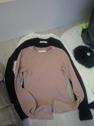 Lote 3 camisetas manga larga Talla XS