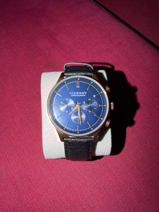 Reloj Viceroy Caballero Cronógrafo Negro Dorado