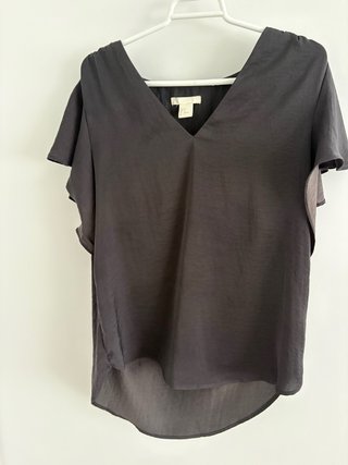 Blusa Negra H&M Talla S