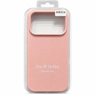 Cover iPhone 14 Pro in Silicone Rosa Protezione