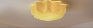 2 Lámparas Techo Sol Ikea Amarillas