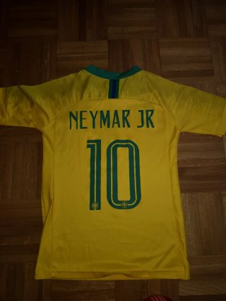 Camiseta de Futbol Nike, Brasil de Neymar talla 12